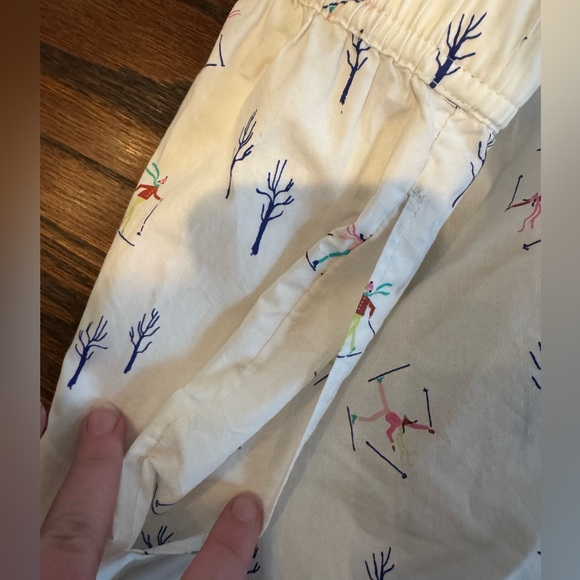 NWOT The Wren Boxer Shorts by Anthropologie in Emily Isabella Skier Print - Picture 6 of 8